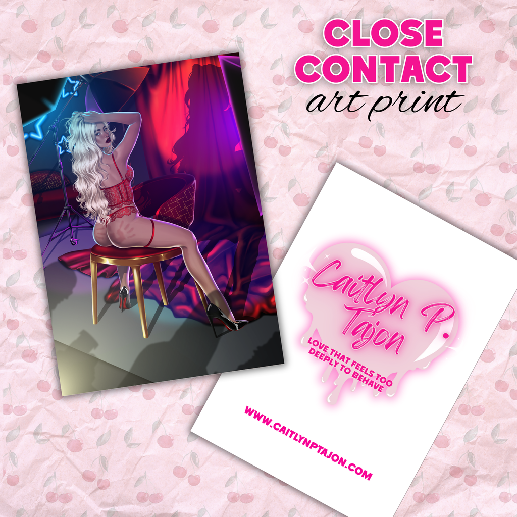 Proof of Contact - Close Contact Art Print