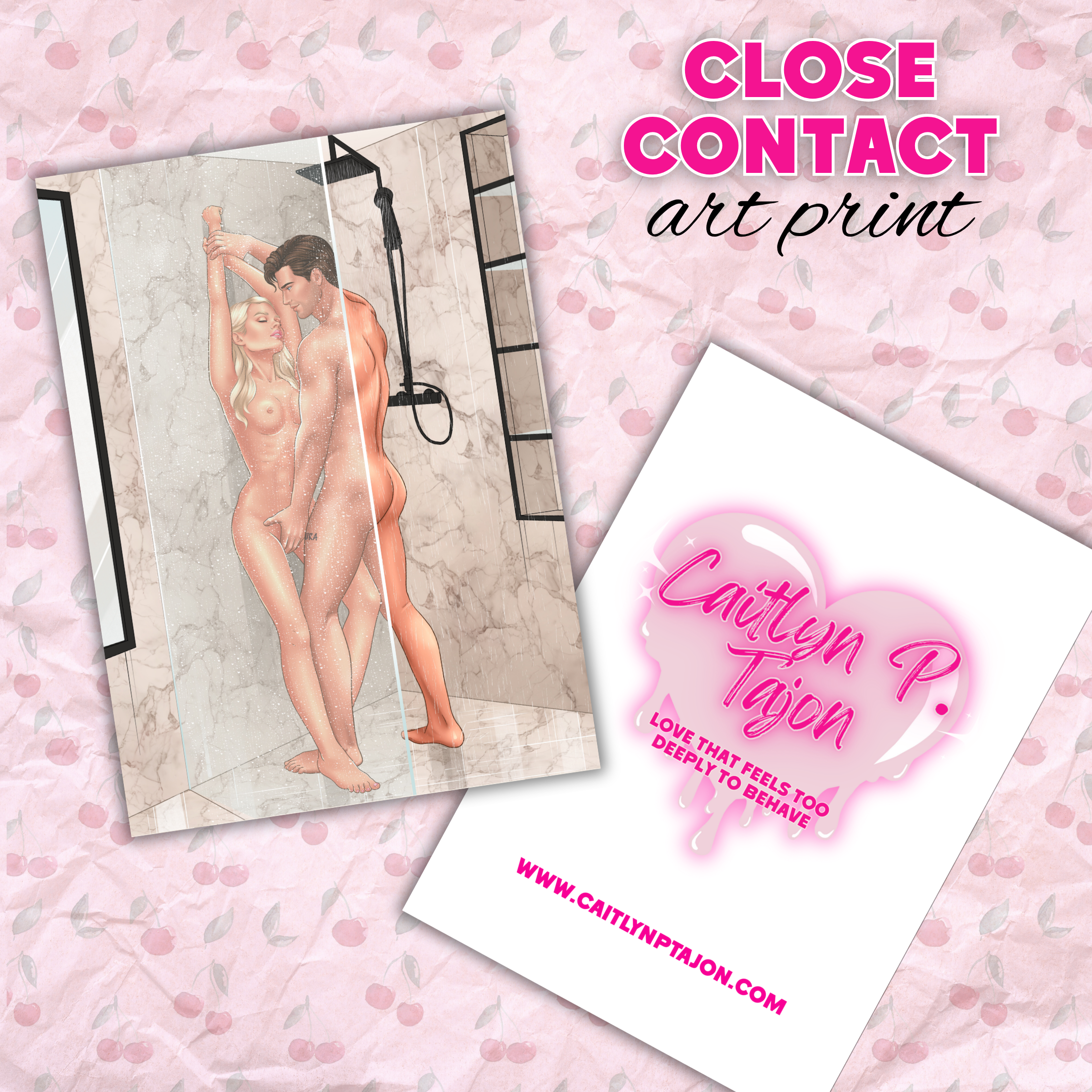 Just Us - Close Contact Art Print