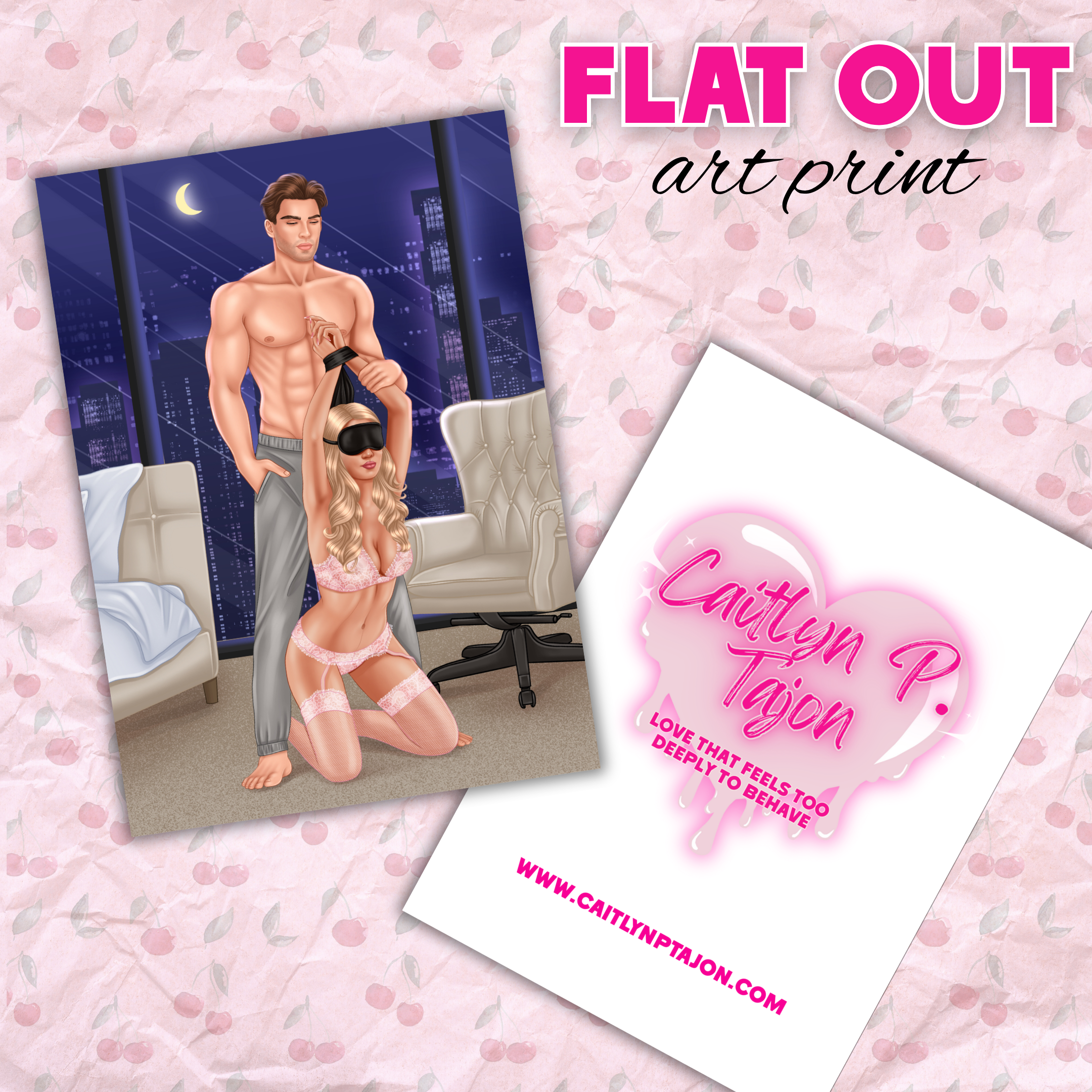 Lose Me in You - Flat Out Art Print