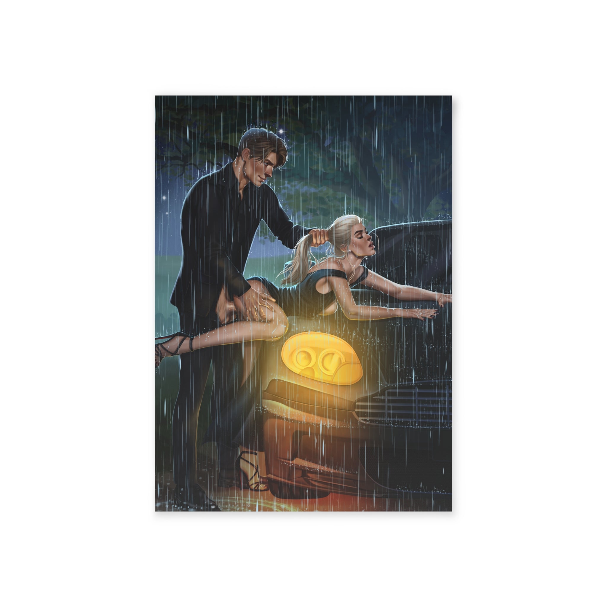 Past the Apex - Red Flagged Art Print