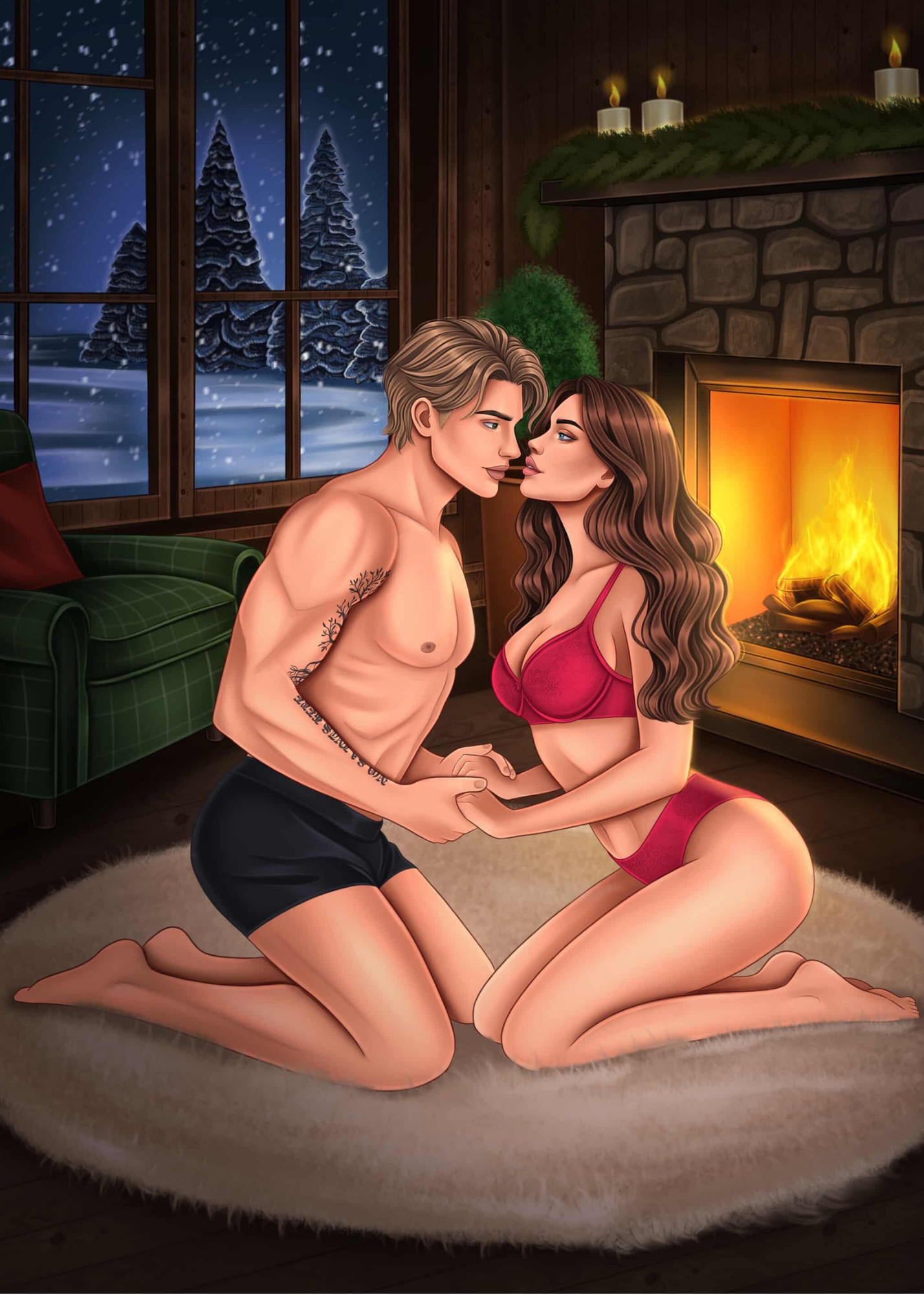 Crossing The Line - Double Crossed Art Print