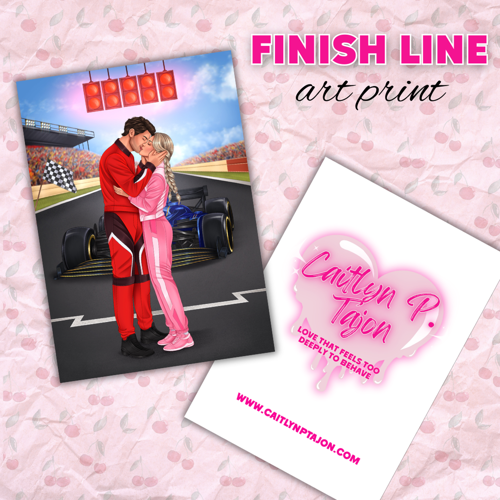 Two Frasers - Finish Line Art Print