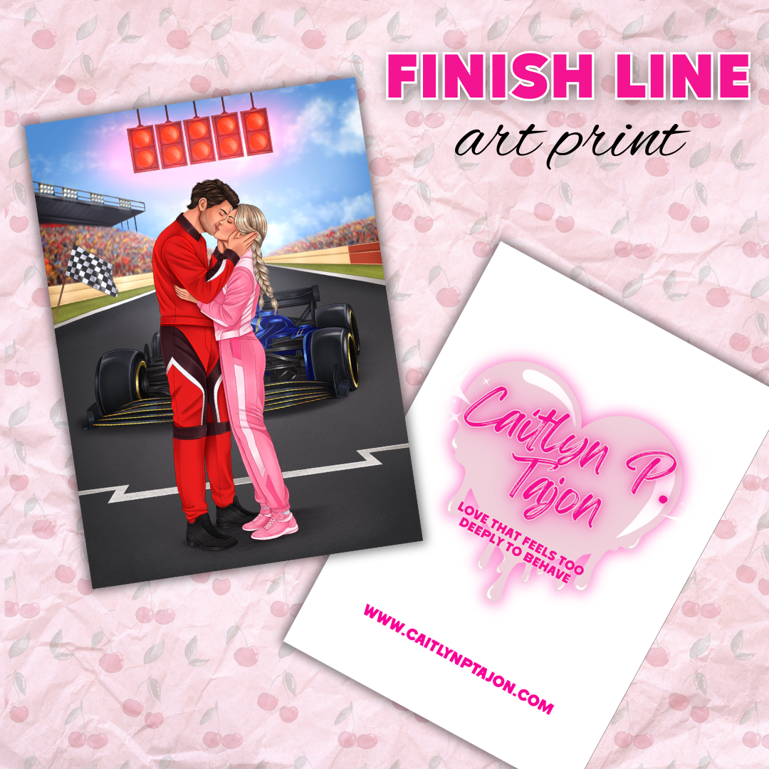 Two Frasers - Finish Line Art Print