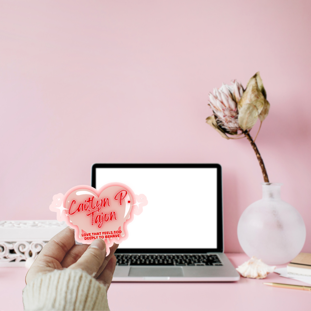 CPT Heart Logo Vinyl Sticker | Cait Inspired