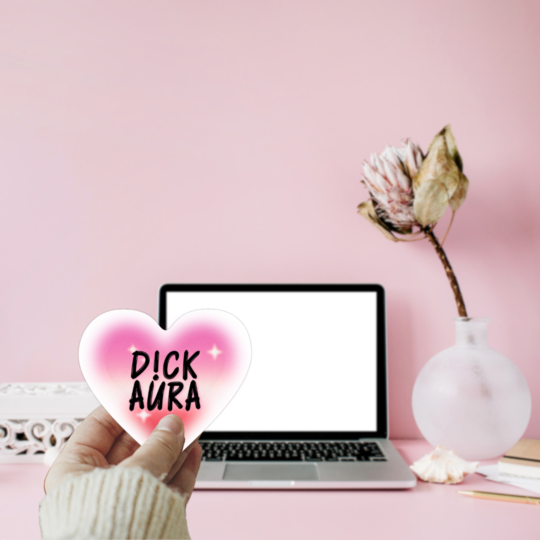 D!ck Aura Vinyl Sticker | Speed Demons Inspired