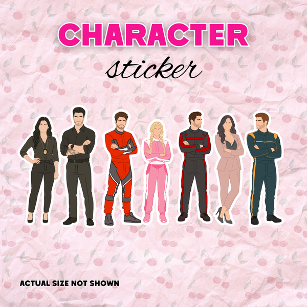 Character Collection Vinyl Sticker | Cait Inspired