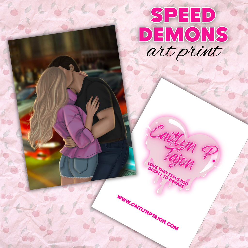 Same Team - Speed Demons Art Print