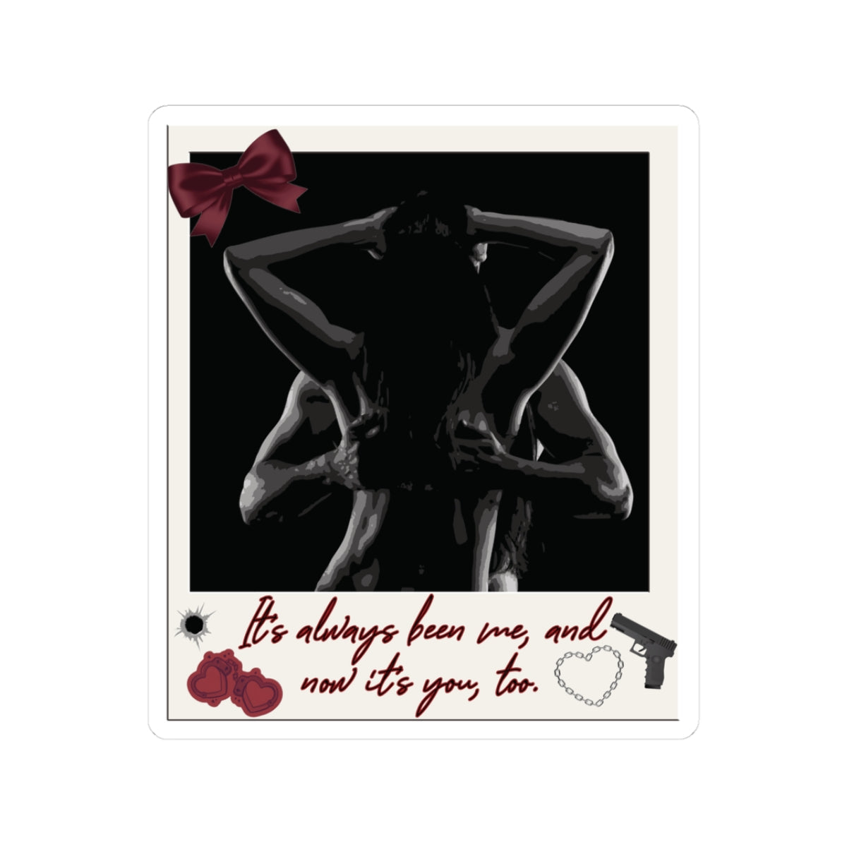 Dangerous Devotion Vinyl Sticker | Built for Mercy Inspired