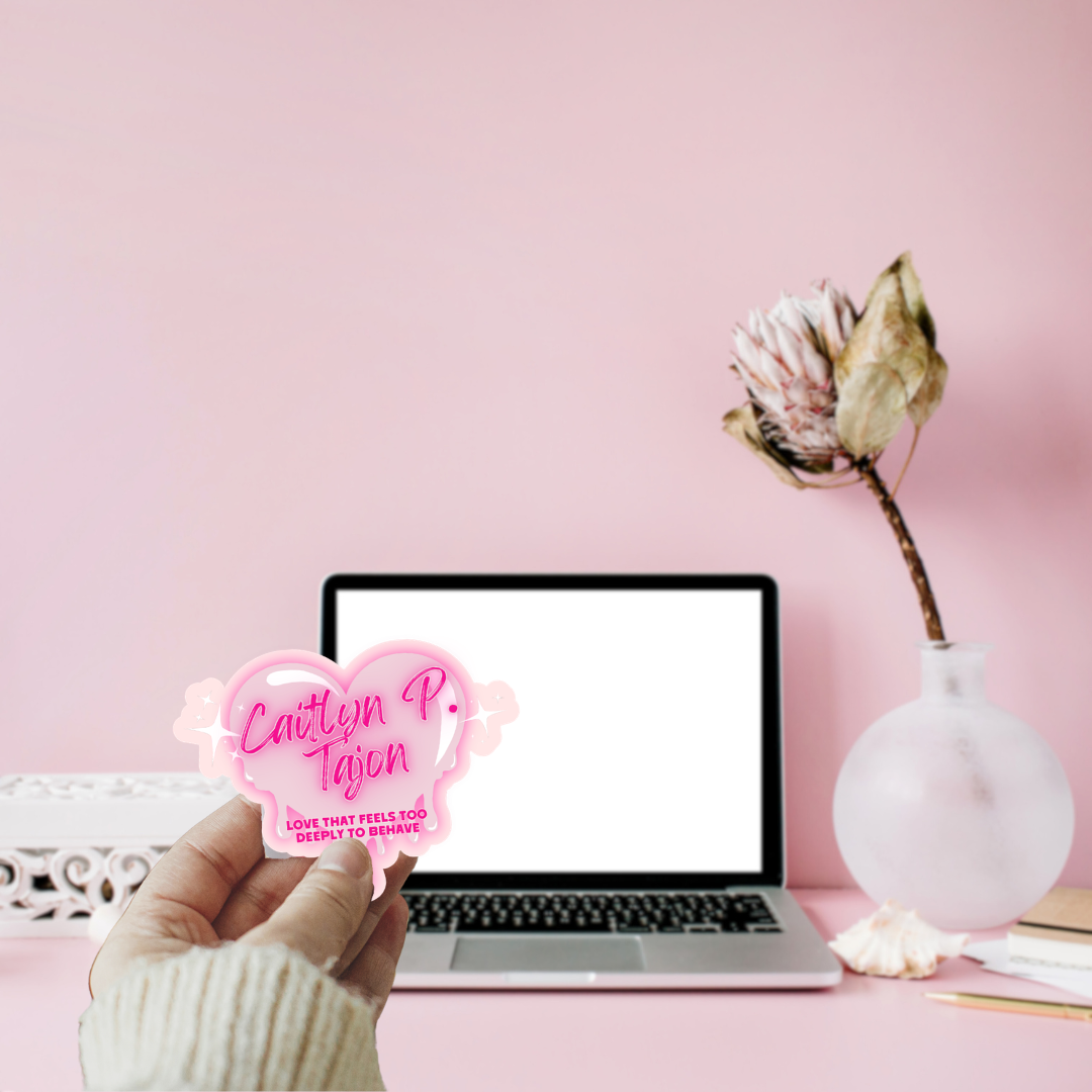 CPT Heart Logo Vinyl Sticker | Cait Inspired