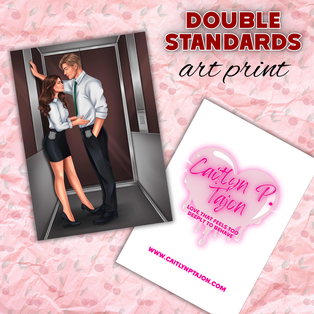 Crossing The Line - Double Crossed Art Print