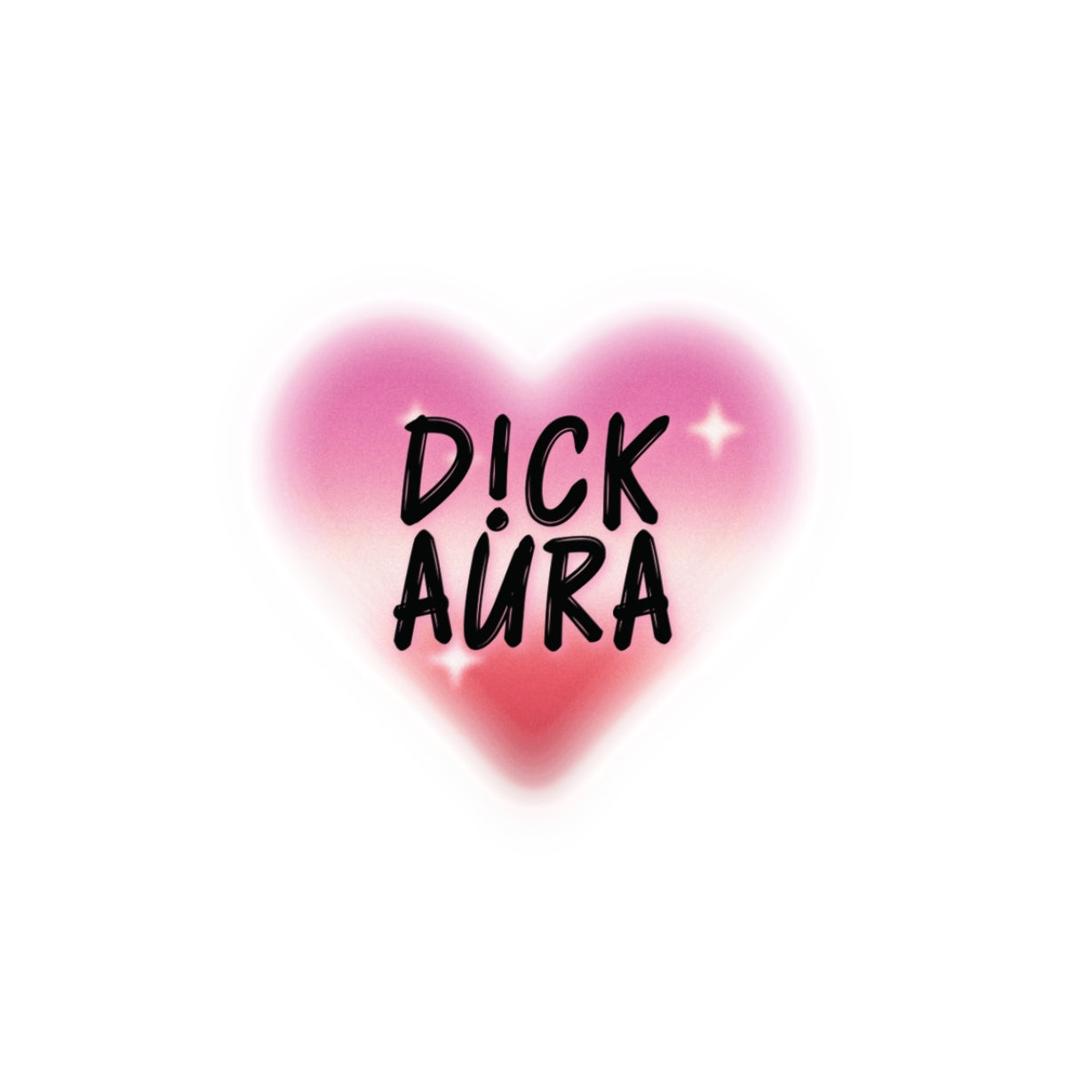 D!ck Aura Vinyl Sticker | Speed Demons Inspired
