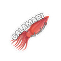 Calamari Vinyl Sticker | Speed Demons Inspired