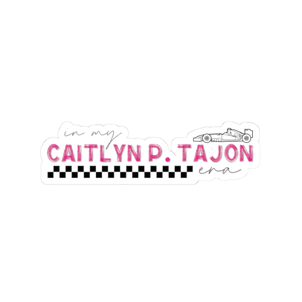 In My Caitlyn P. Tajon Era Vinyl Sticker | Cait Inspired