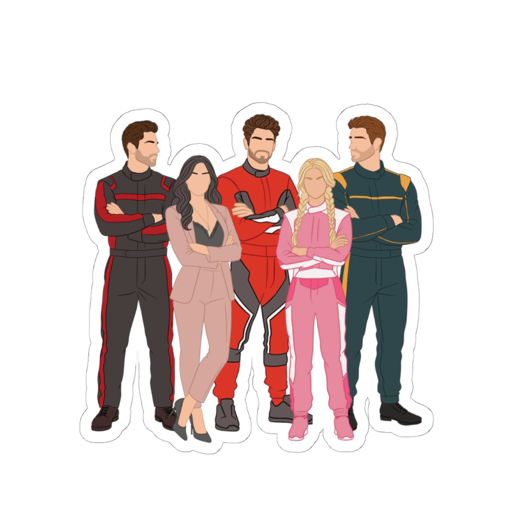 The Feral Gremlins Vinyl Sticker | Speed Demons Inspired