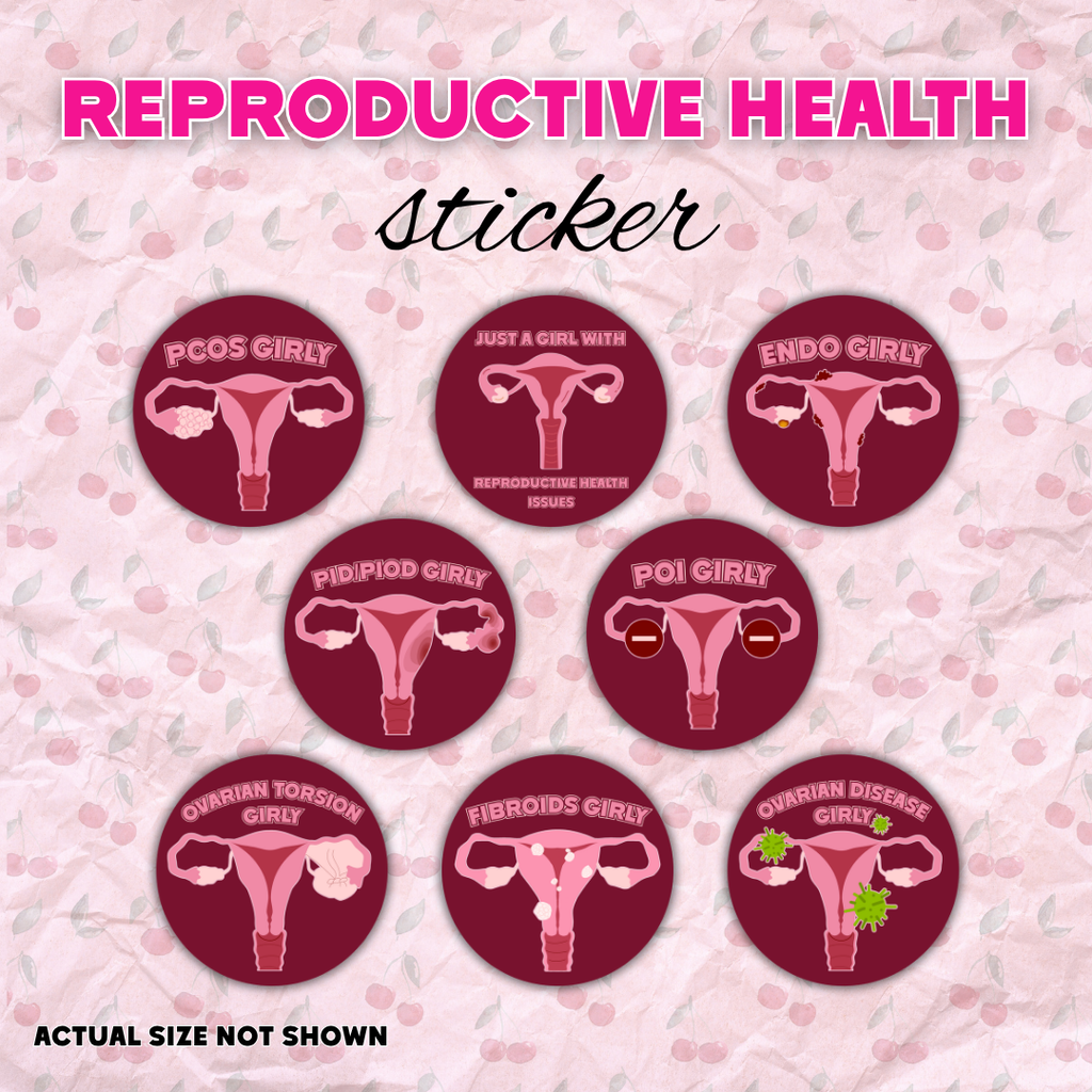 Reproductive Health Vinyl Stickers
