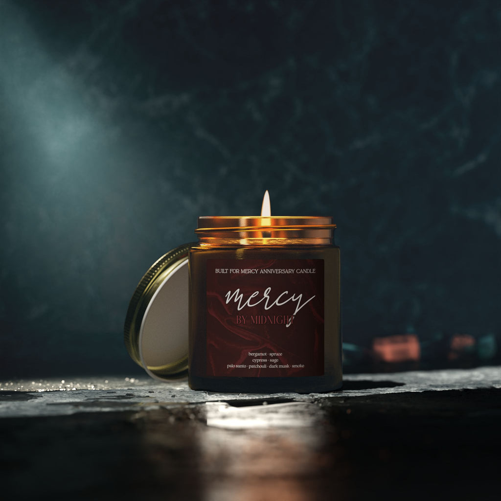 Mercy by Midnight | Built for Mercy Anniversary Candle
