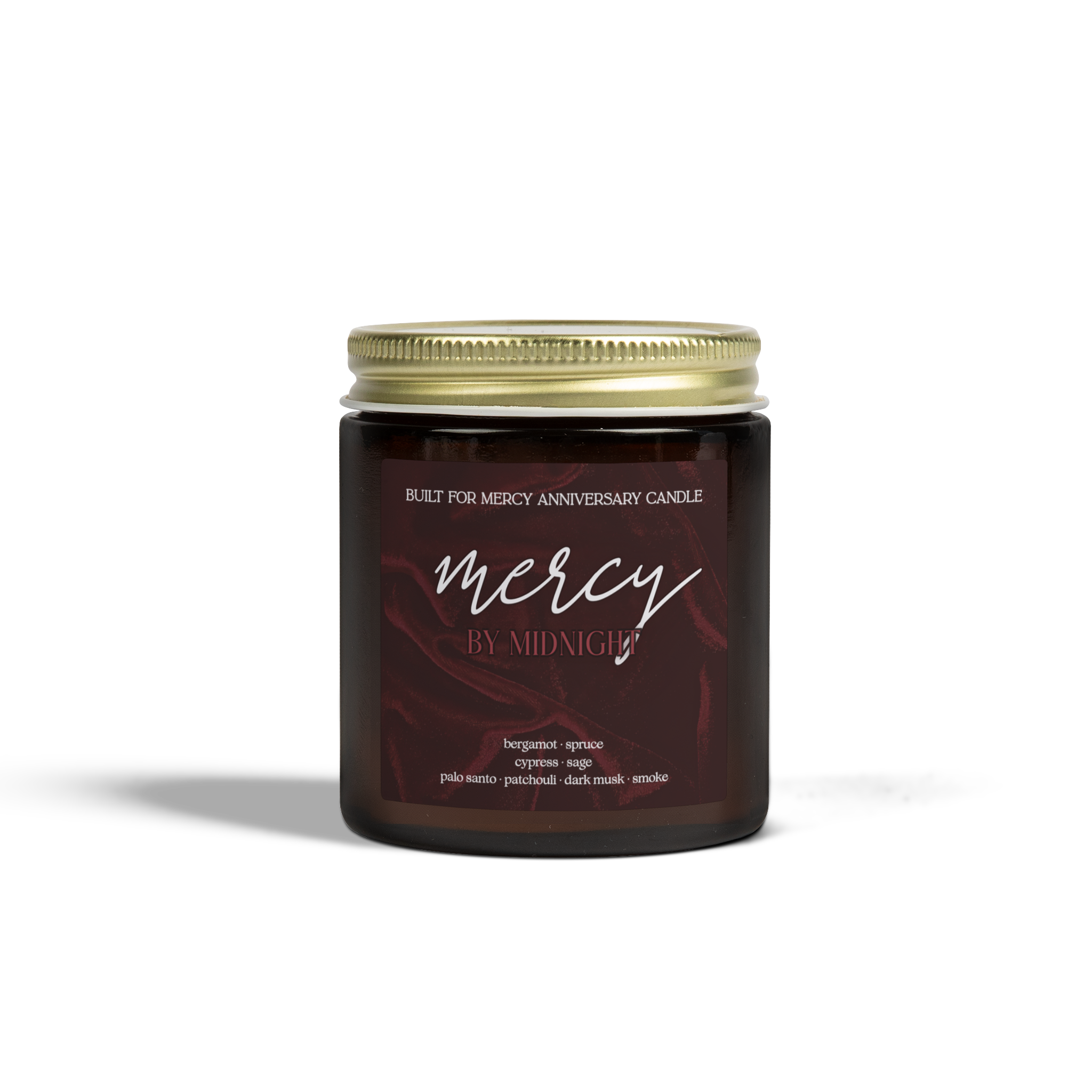 Mercy by Midnight | Built for Mercy Anniversary Candle