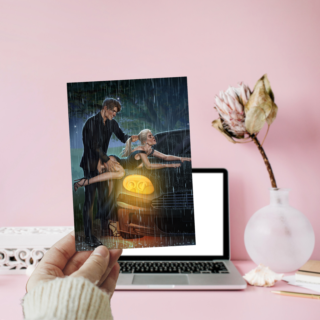 Past the Apex - Red Flagged Art Print